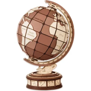 b063ebac-bbd7-463a-bedb-003ecb2ea0d4 ROBOTIME 3D Wooden Globe Puzzle